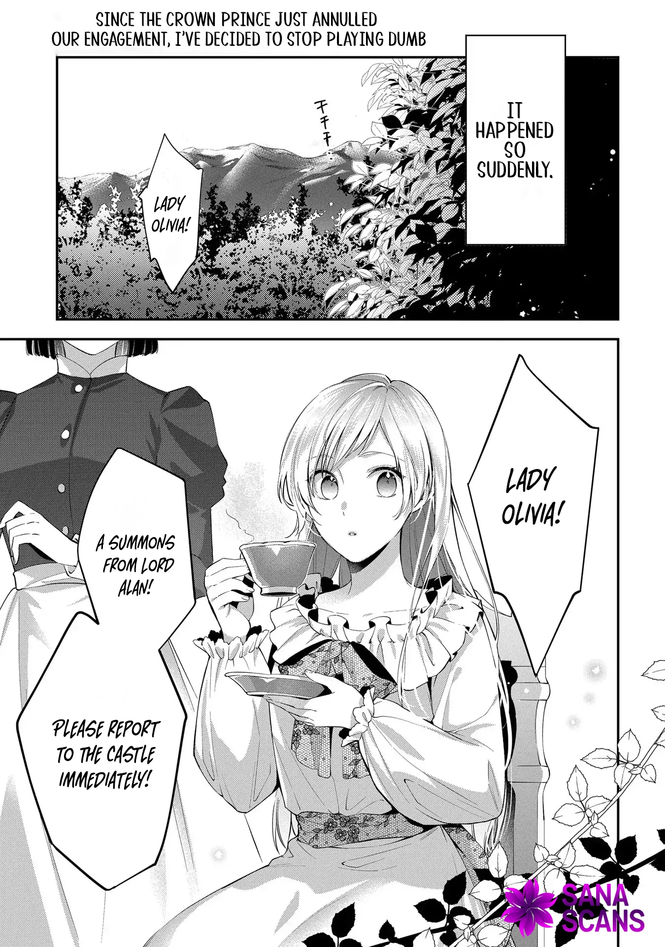 Having been cast aside by the Crown Prince, I shall no longer play the fool. Chapter 1 Page 6