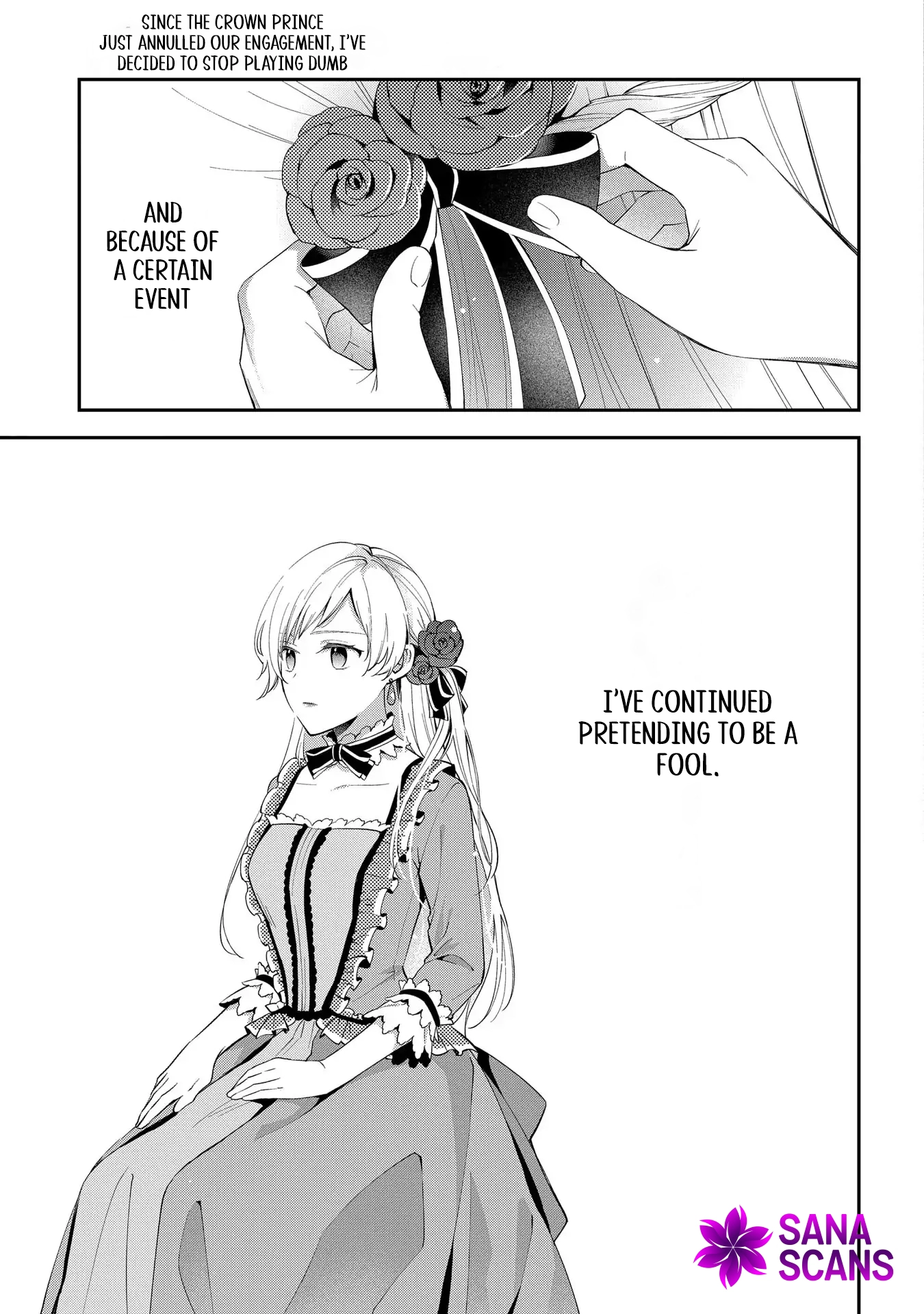 Having been cast aside by the Crown Prince, I shall no longer play the fool. Chapter 1 Page 10