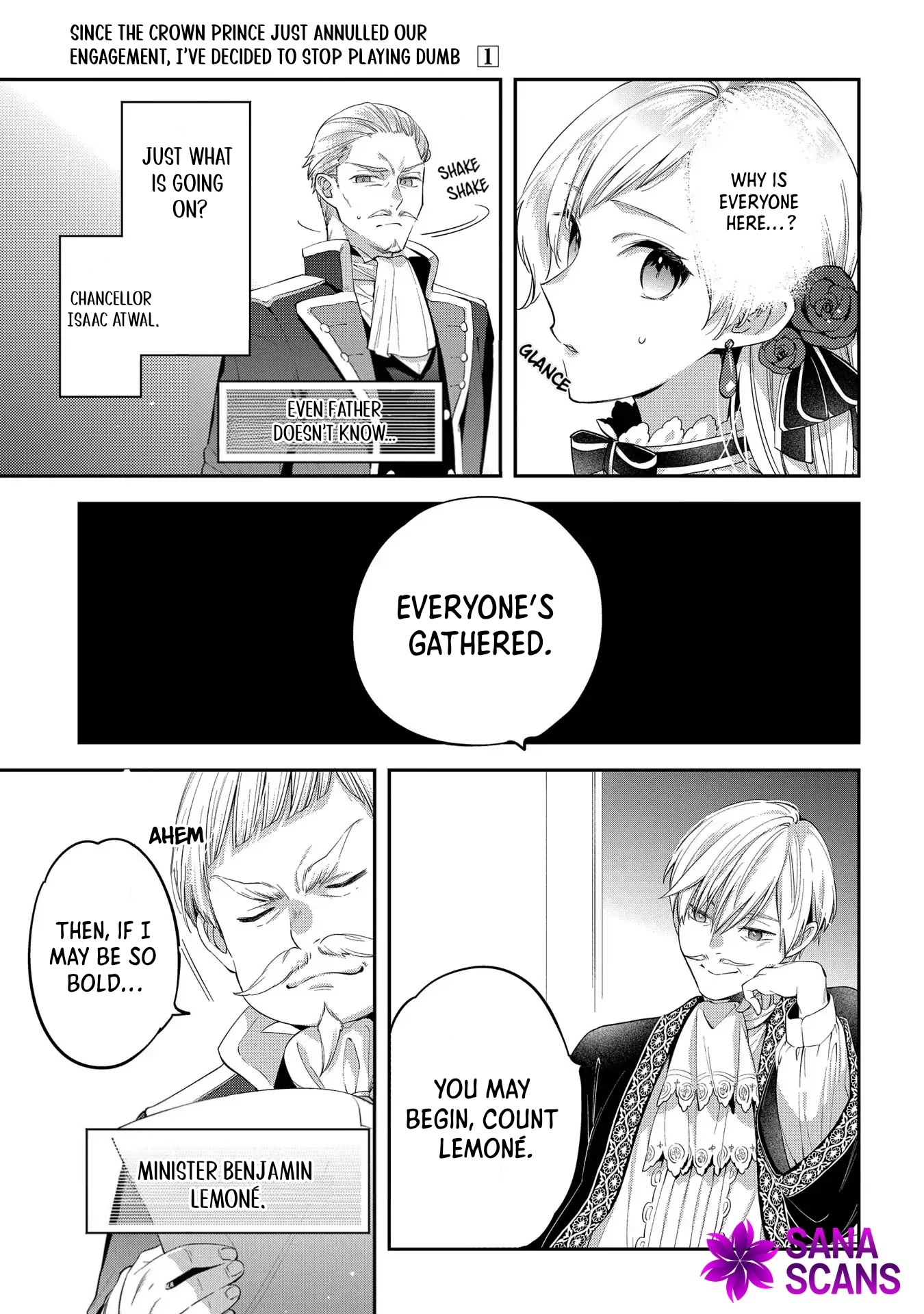Having been cast aside by the Crown Prince, I shall no longer play the fool. Chapter 1 Page 12