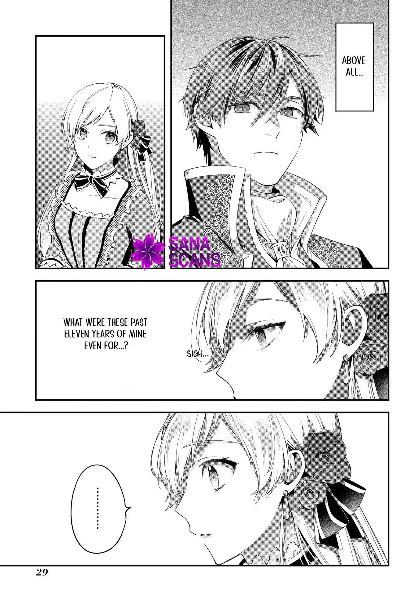 Having been cast aside by the Crown Prince, I shall no longer play the fool. Chapter 1 Page 28