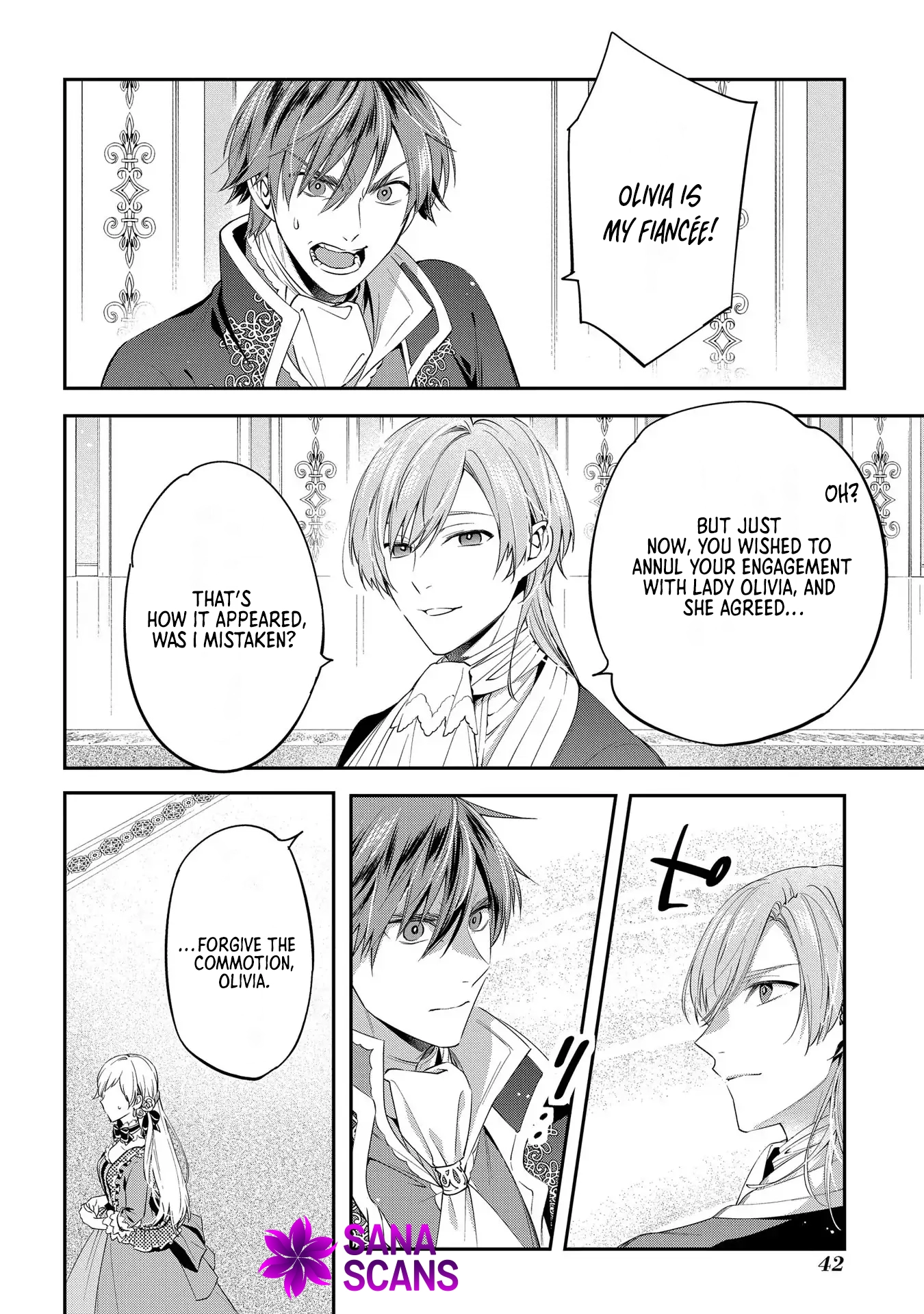 Having been cast aside by the Crown Prince, I shall no longer play the fool. Chapter 1 Page 41