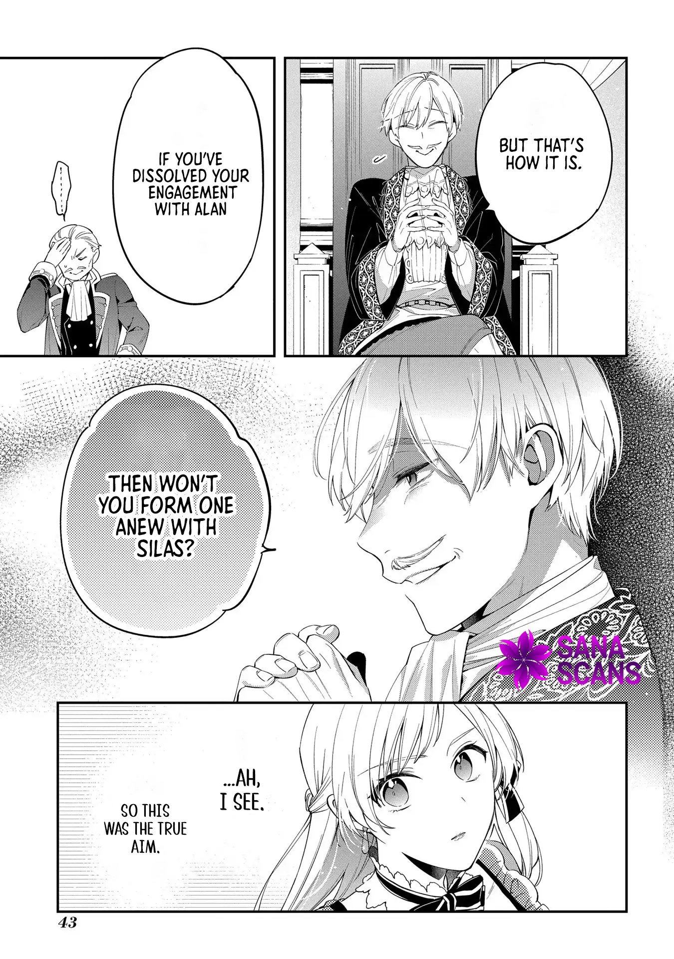 Having been cast aside by the Crown Prince, I shall no longer play the fool. Chapter 1 Page 42