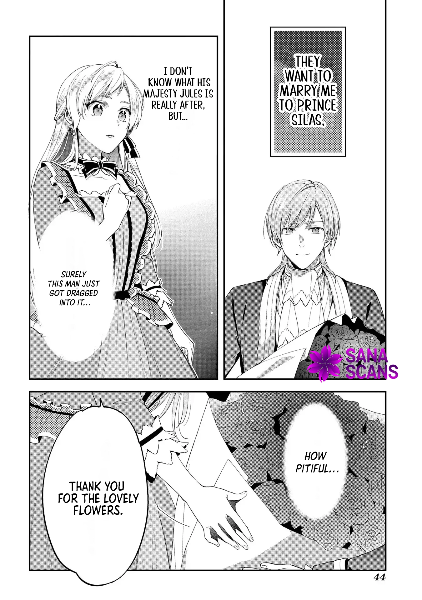 Having been cast aside by the Crown Prince, I shall no longer play the fool. Chapter 1 Page 43