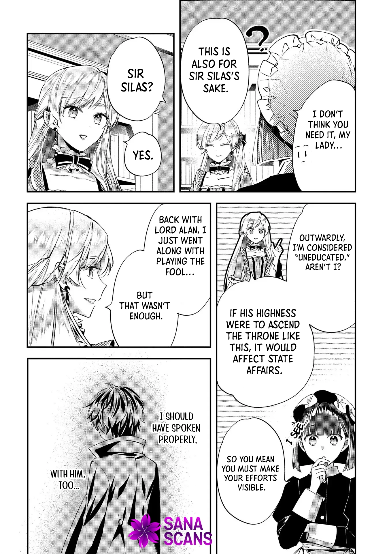 Having been cast aside by the Crown Prince, I shall no longer play the fool. Chapter 18 Page 6
