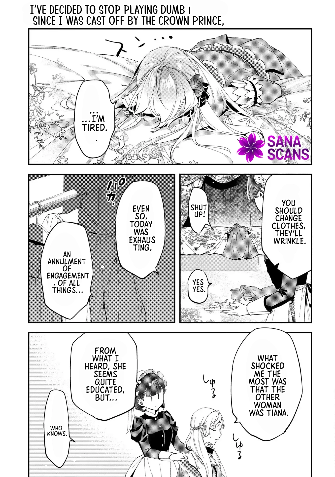 Having been cast aside by the Crown Prince, I shall no longer play the fool. Chapter 2 Page 20