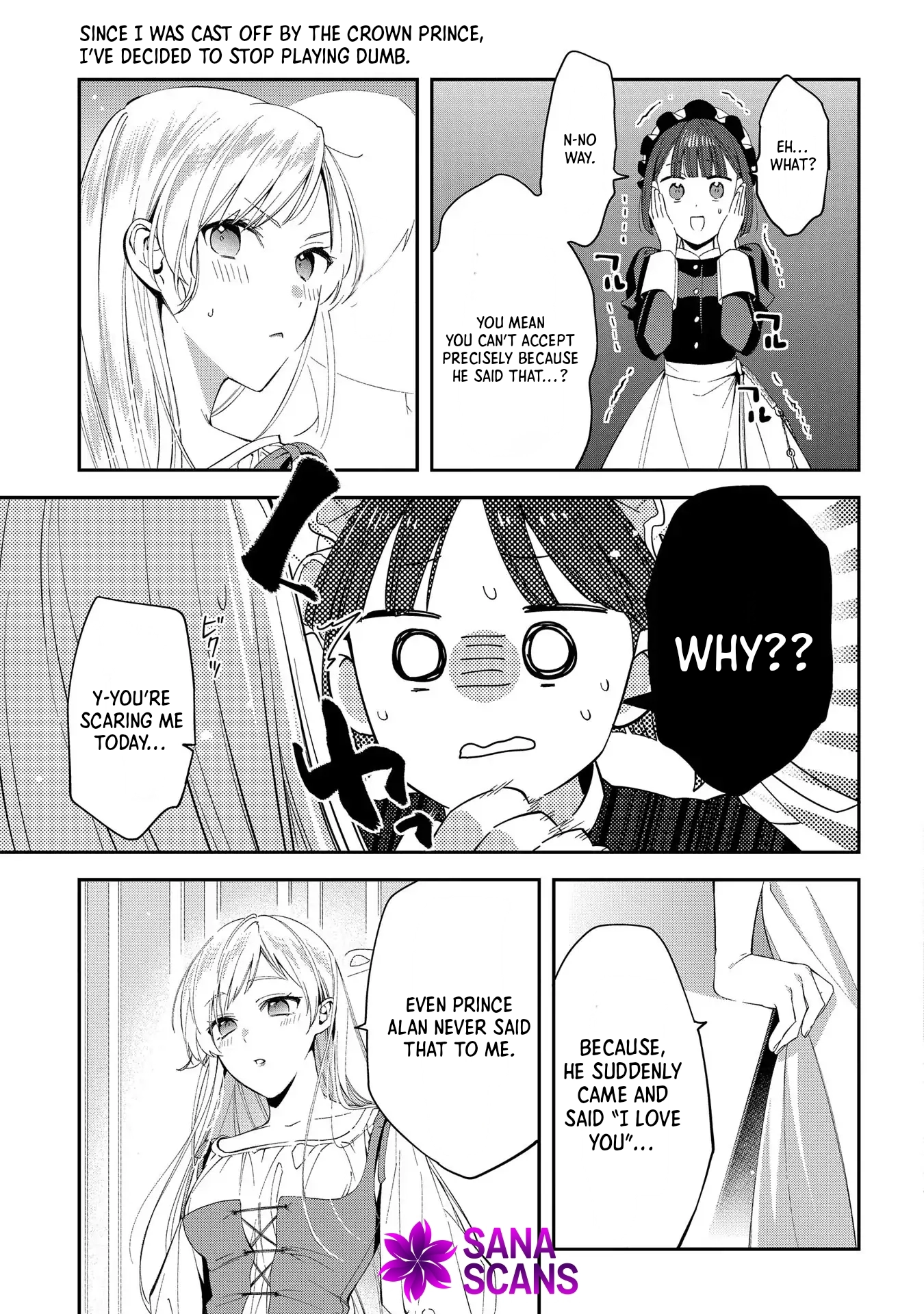 Having been cast aside by the Crown Prince, I shall no longer play the fool. Chapter 2 Page 24