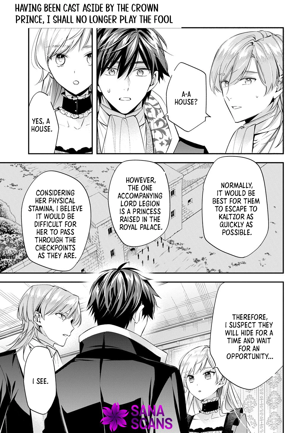 Having been cast aside by the Crown Prince, I shall no longer play the fool. Chapter 30 Page 35