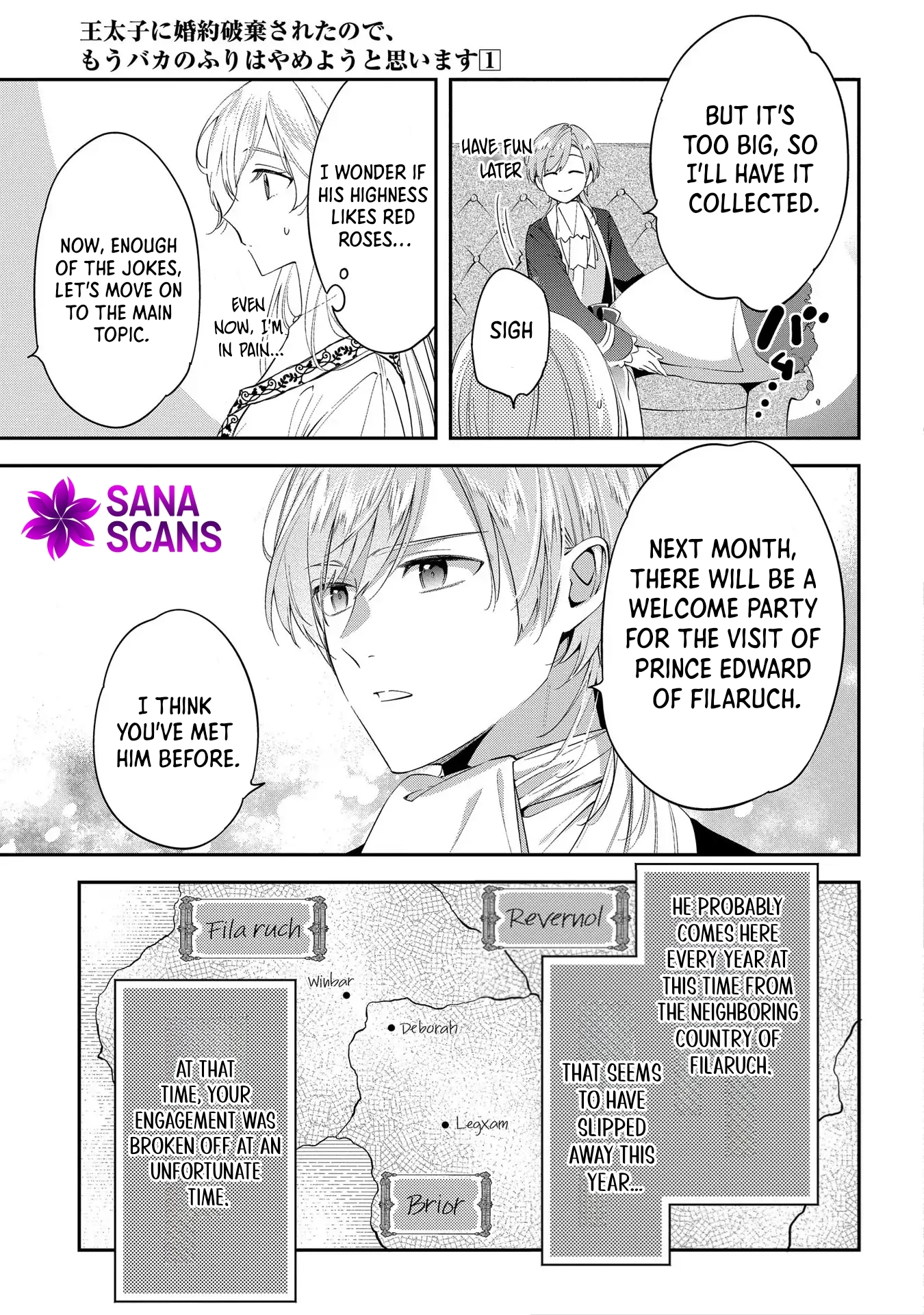 Having been cast aside by the Crown Prince, I shall no longer play the fool. Chapter 3 Page 9