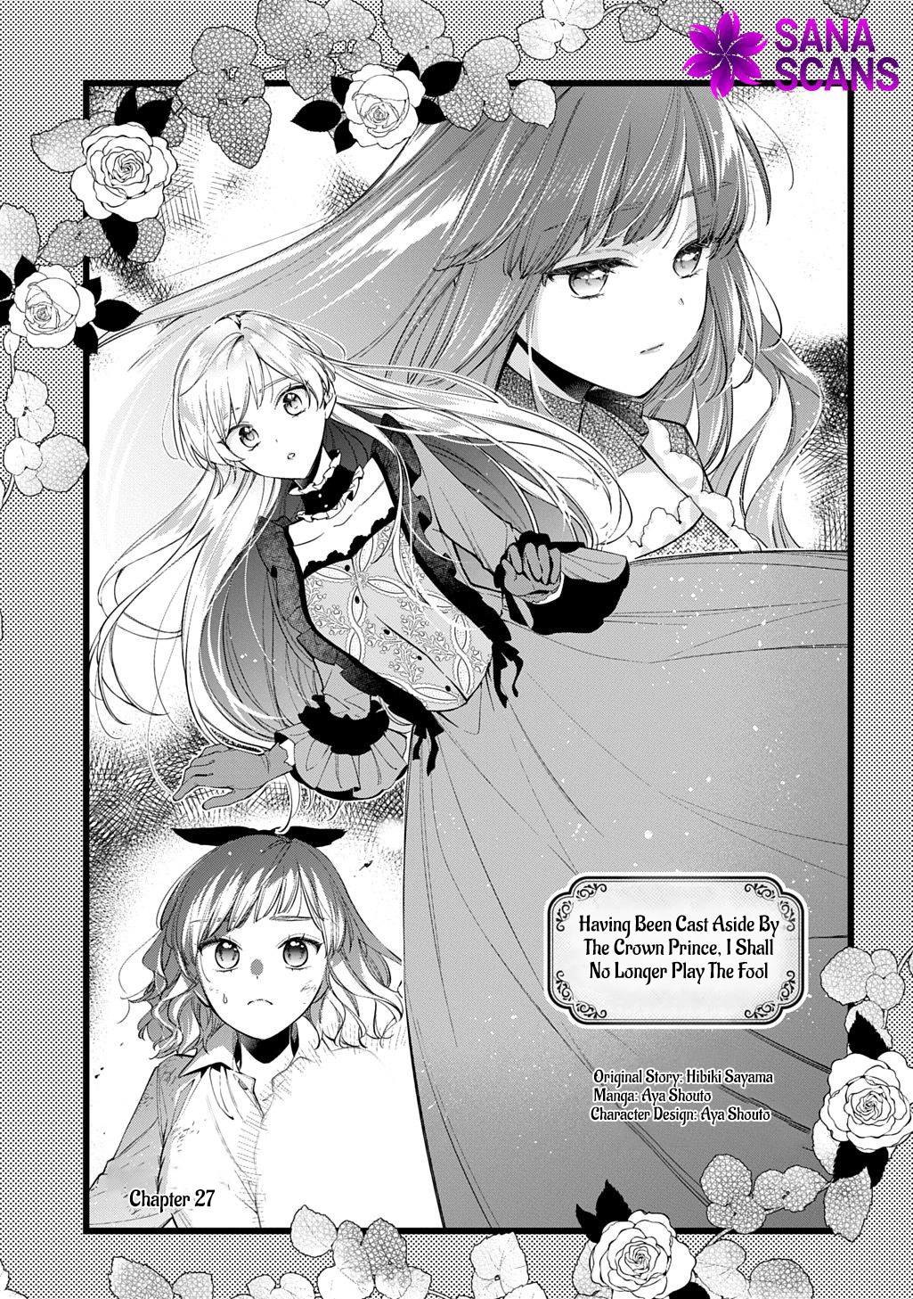 Having been cast aside by the Crown Prince, I shall no longer play the fool. Chapter 27 Page 3