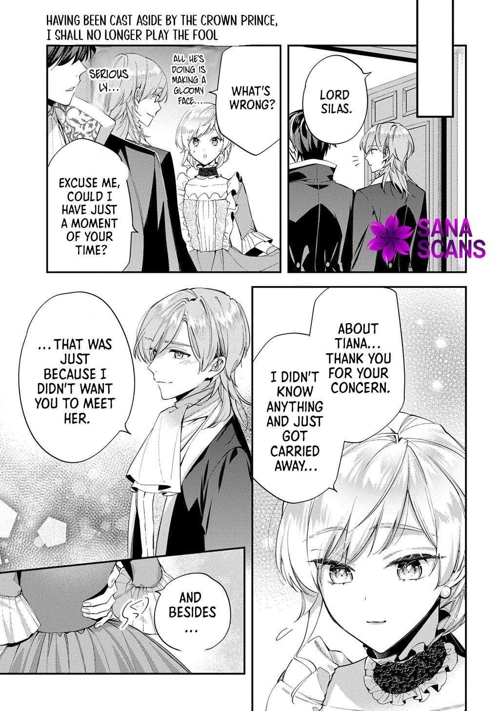 Having been cast aside by the Crown Prince, I shall no longer play the fool. Chapter 27 Page 11