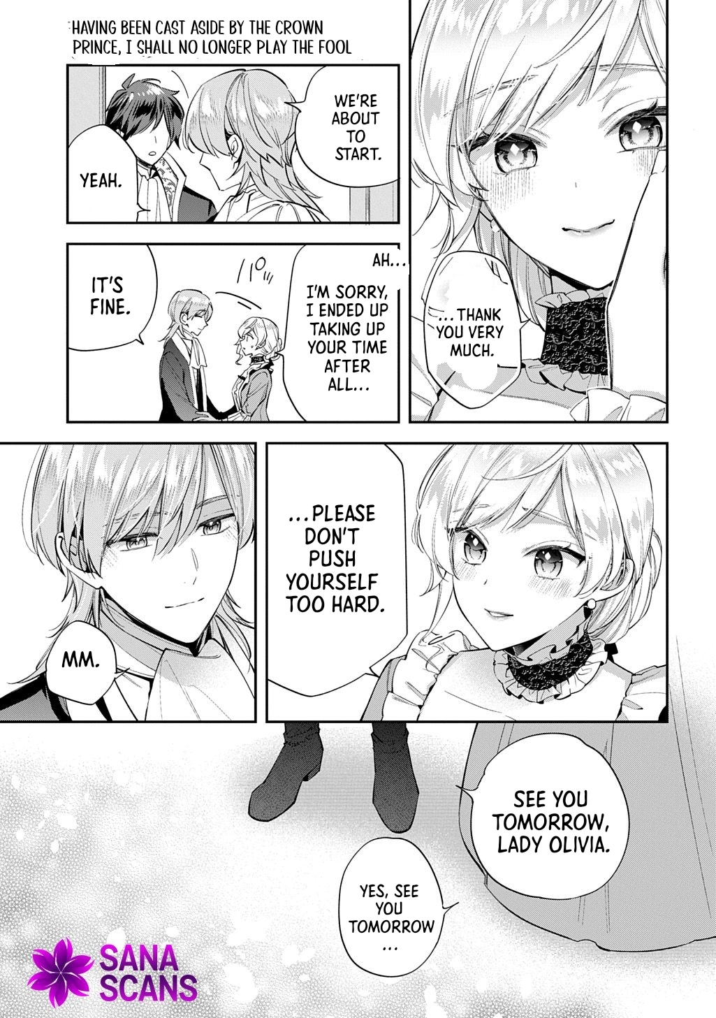 Having been cast aside by the Crown Prince, I shall no longer play the fool. Chapter 27 Page 13