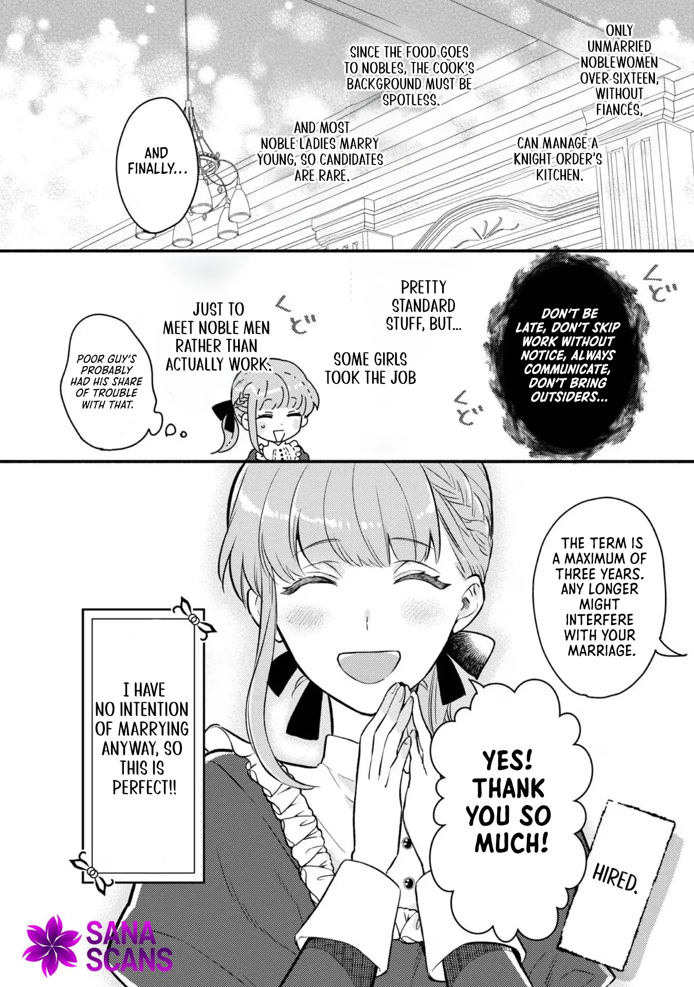 I Became the Fourth Knight Order’s Kitchen Maid to Avoid Marriage Chapter 1 Page 15