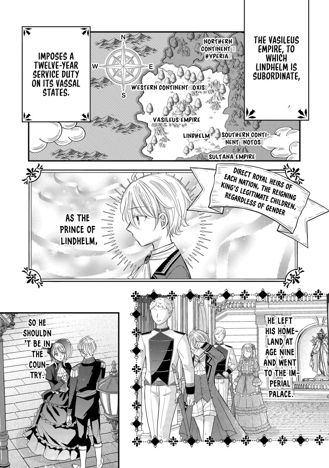 I Can’t Escape the Overly Pushy Prince, but I’m Happy. Chapter 1 - . Page 5