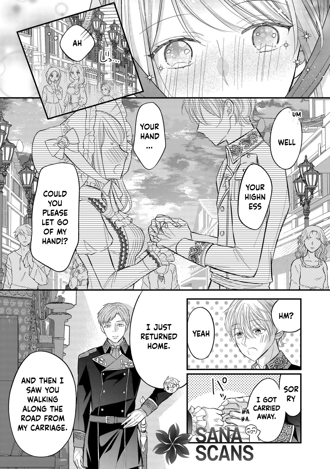 I Can’t Escape the Overly Pushy Prince, but I’m Happy. Chapter 1 - . Page 7