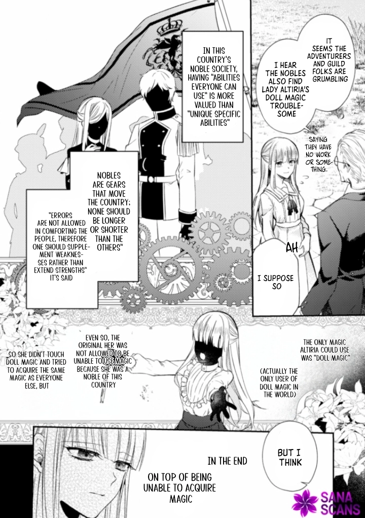 I decided to quietly make dolls without trying to compete. Chapter 1 Page 20
