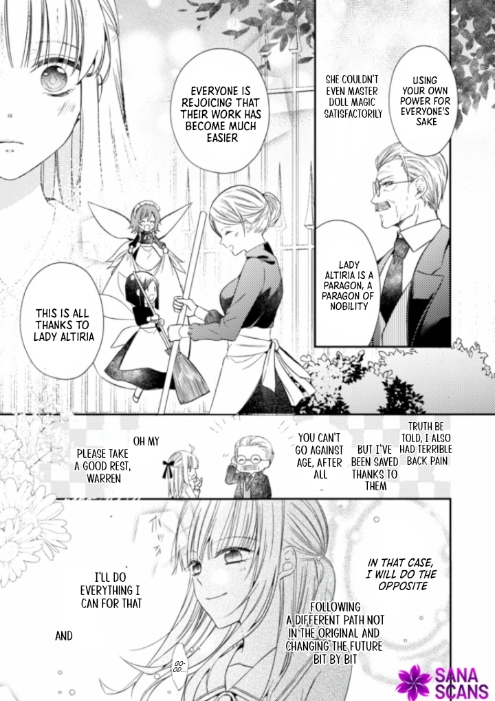 I decided to quietly make dolls without trying to compete. Chapter 1 Page 21