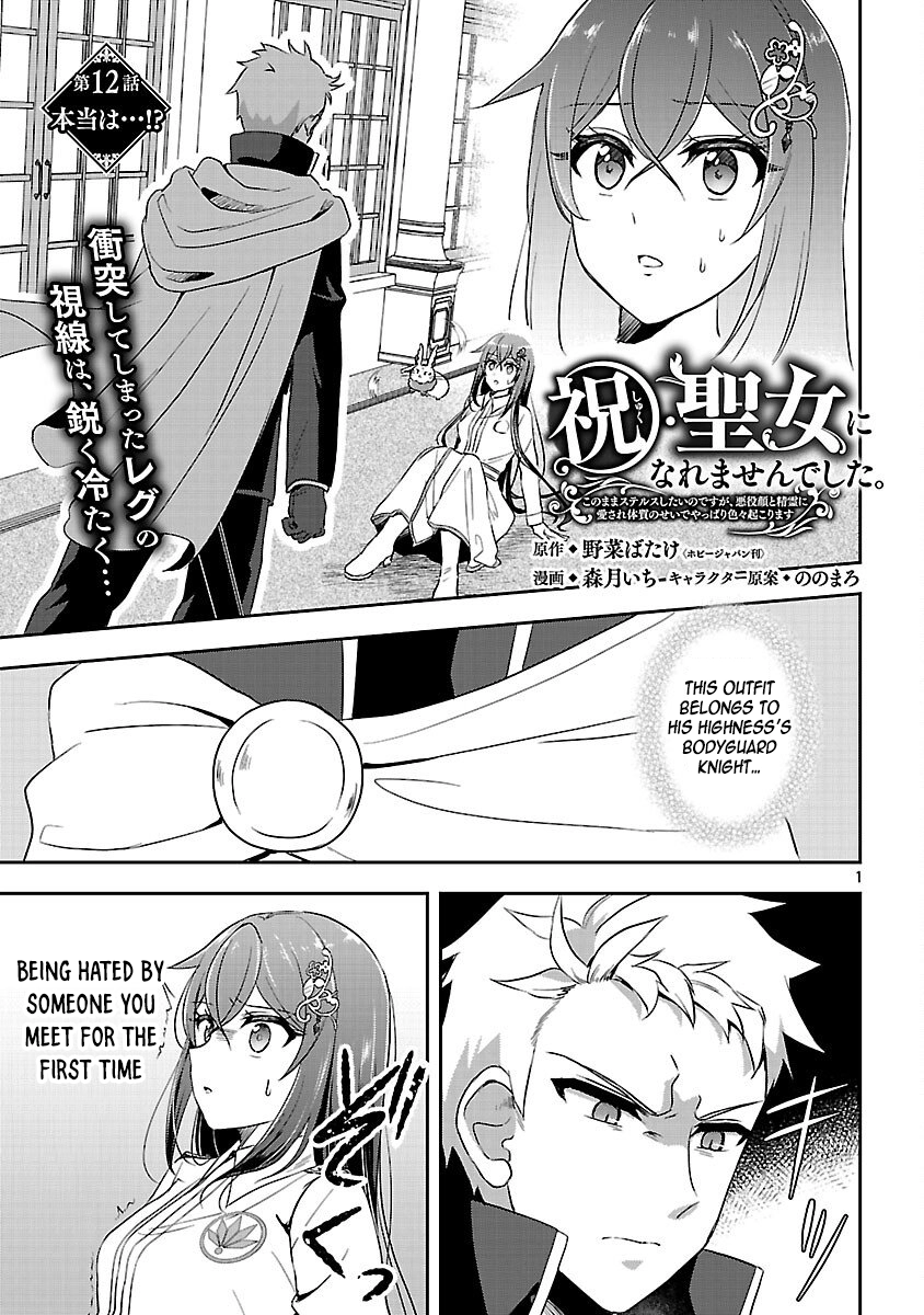 I Failed to Become a Saint, but Even Hiding Quietly Still Causes Trouble. Chapter 12 Page 3
