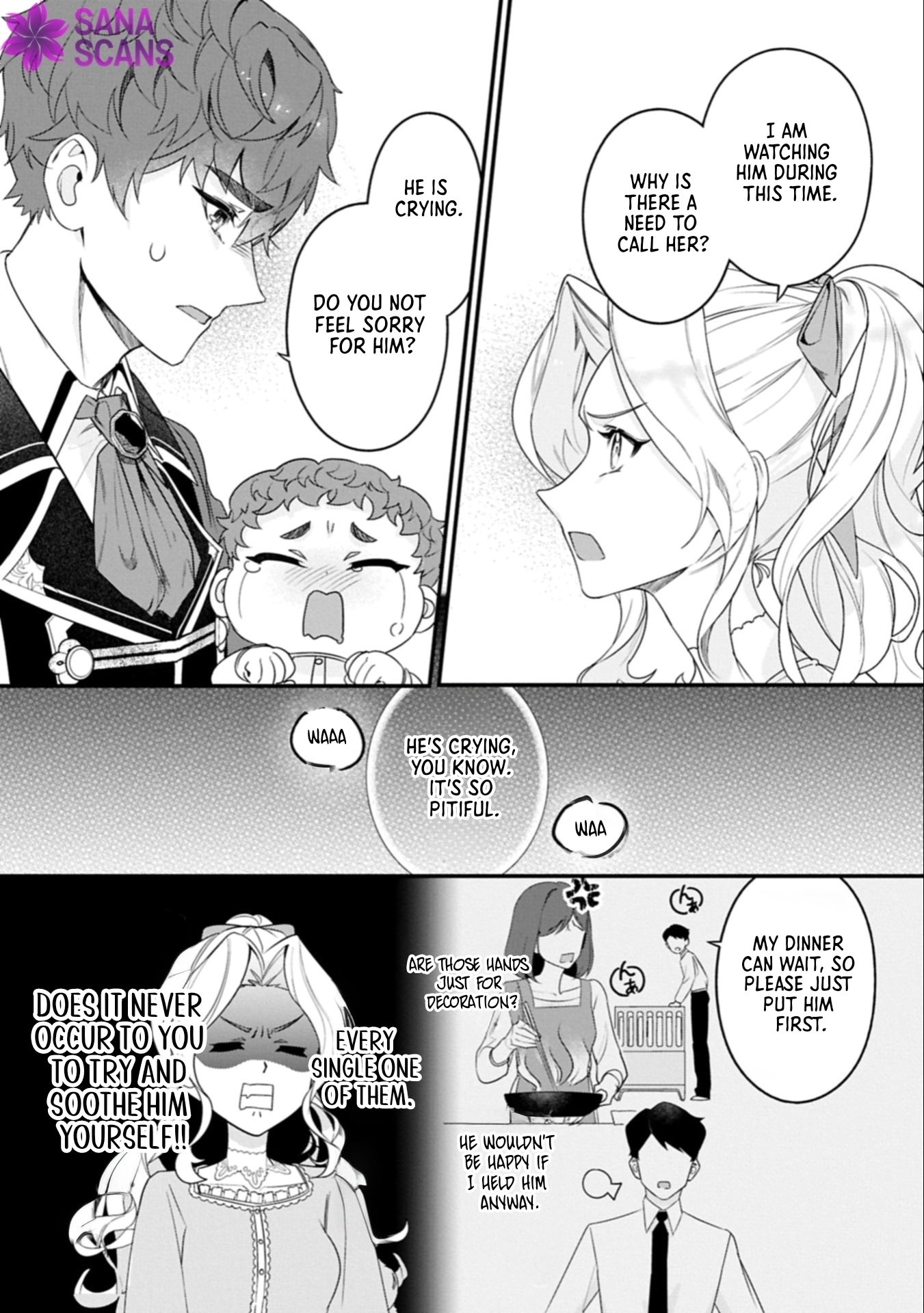 I Just Want a Cozy Life Raising My Kids, Even If My Husband Is a Bit Overbearing Chapter 1 - . Page 37