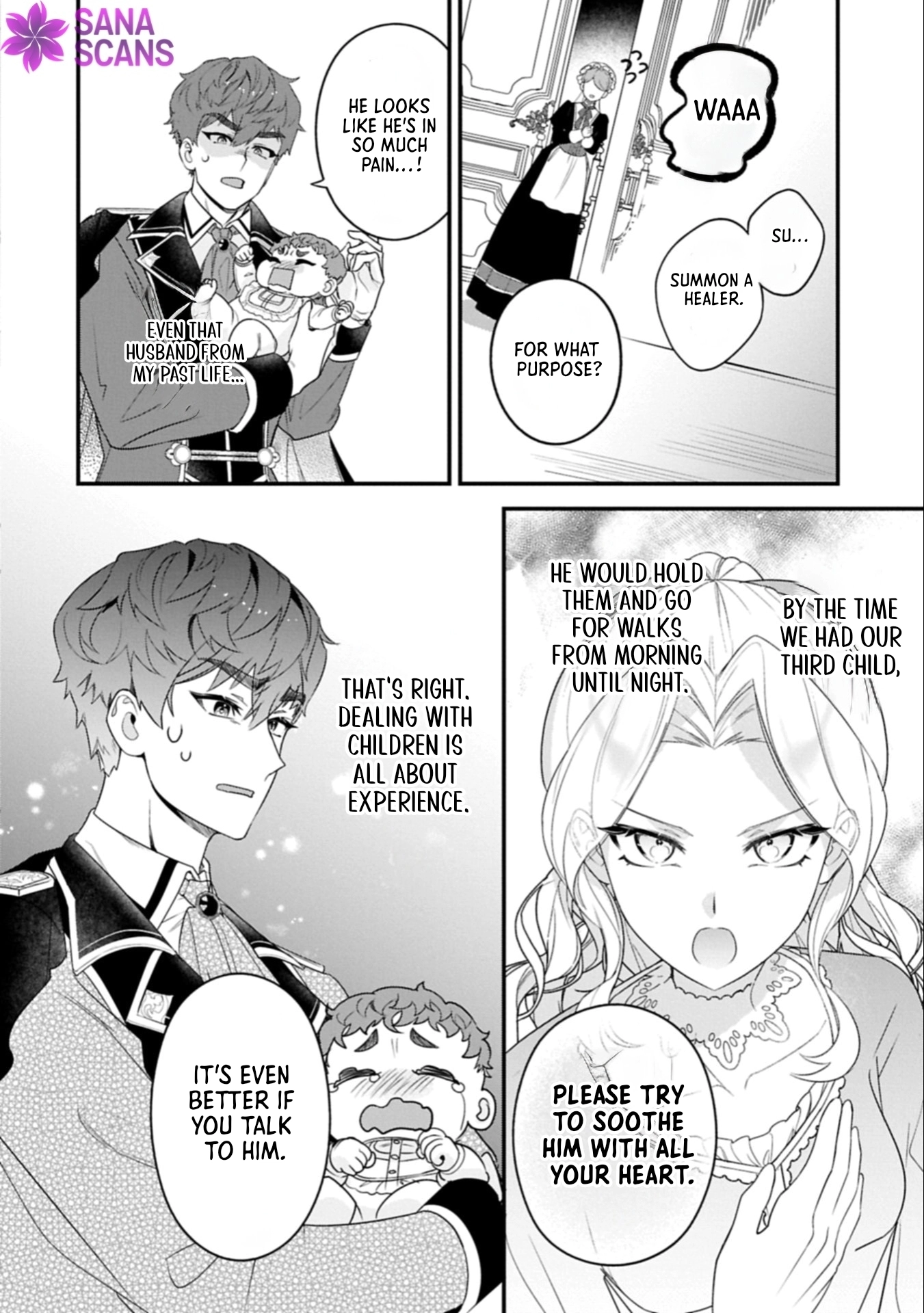 I Just Want a Cozy Life Raising My Kids, Even If My Husband Is a Bit Overbearing Chapter 1 - . Page 38