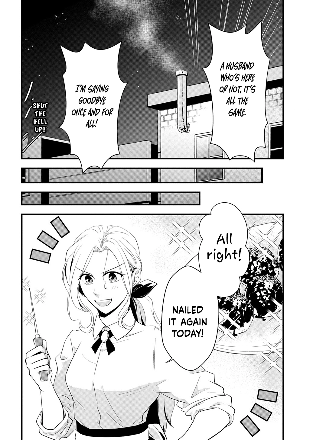 I Know, Dear Husband — The Doormat Heroine Recalls Her Past Life as an Osaka Auntie. Chapter 1 Page 36