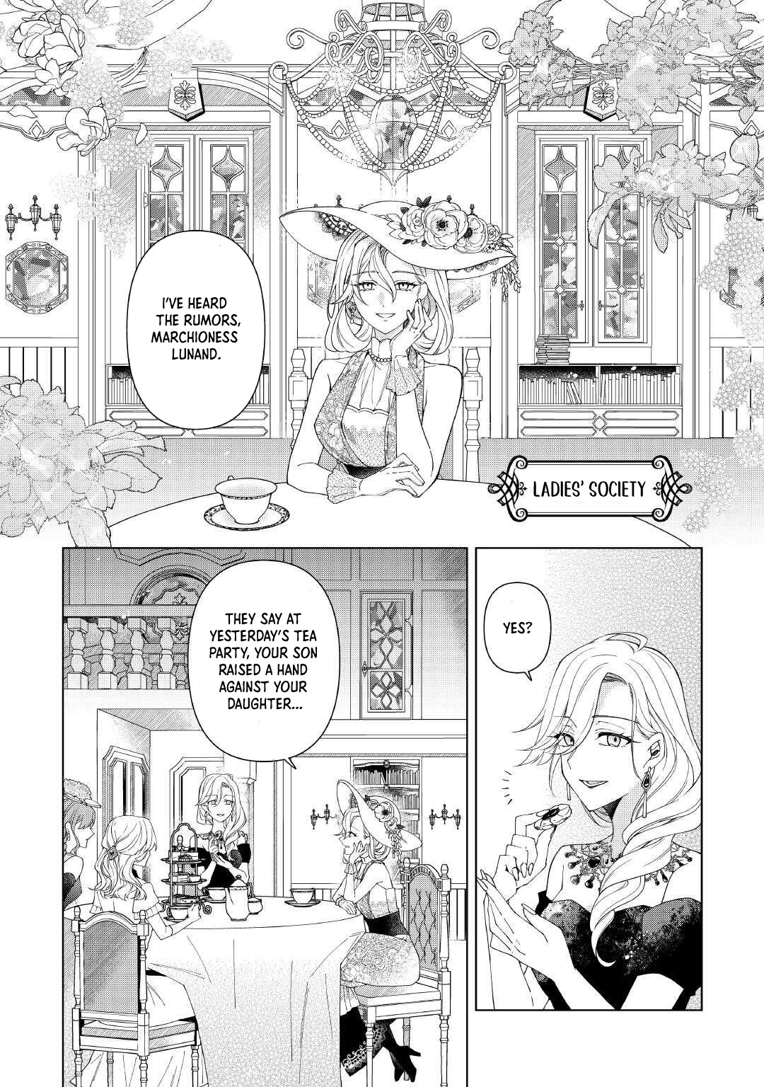 I Reincarnated as a Useless Noble Lady Chapter 8 - . Page 6