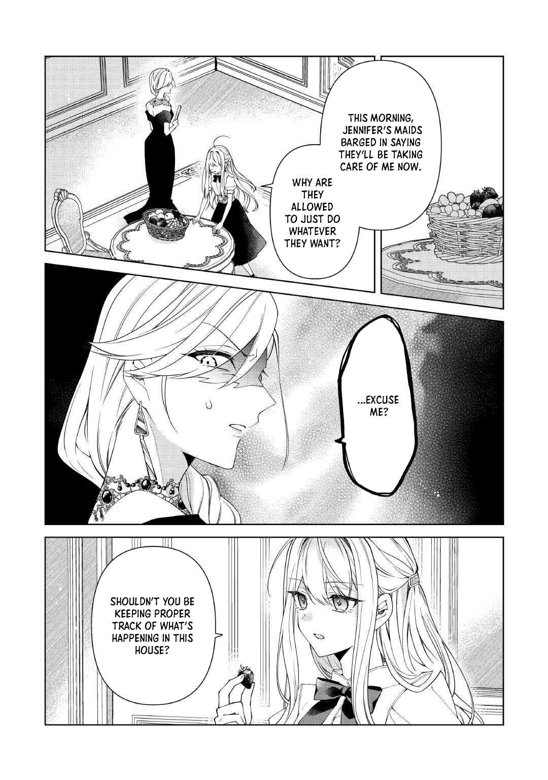 I Reincarnated as a Useless Noble Lady Chapter 8 - . Page 14