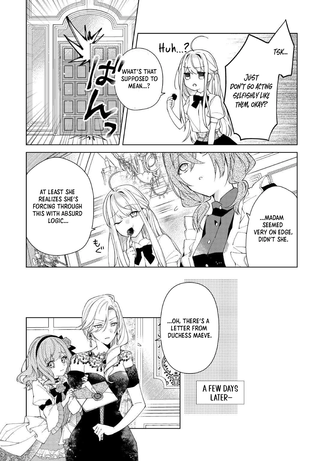 I Reincarnated as a Useless Noble Lady Chapter 8 - . Page 15