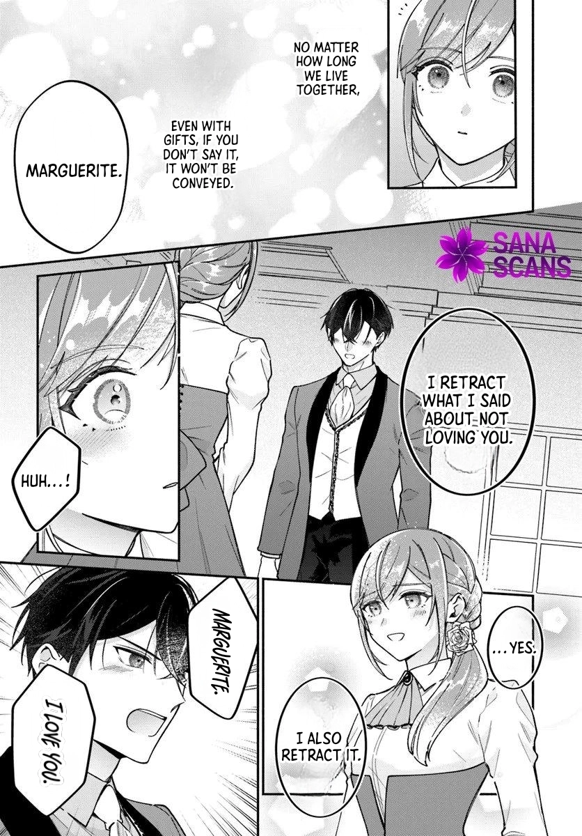 I Told My Political Marriage Husband "You Don't Have to Love Me," and That's When the Spoiling Began Chapter 13 Page 27