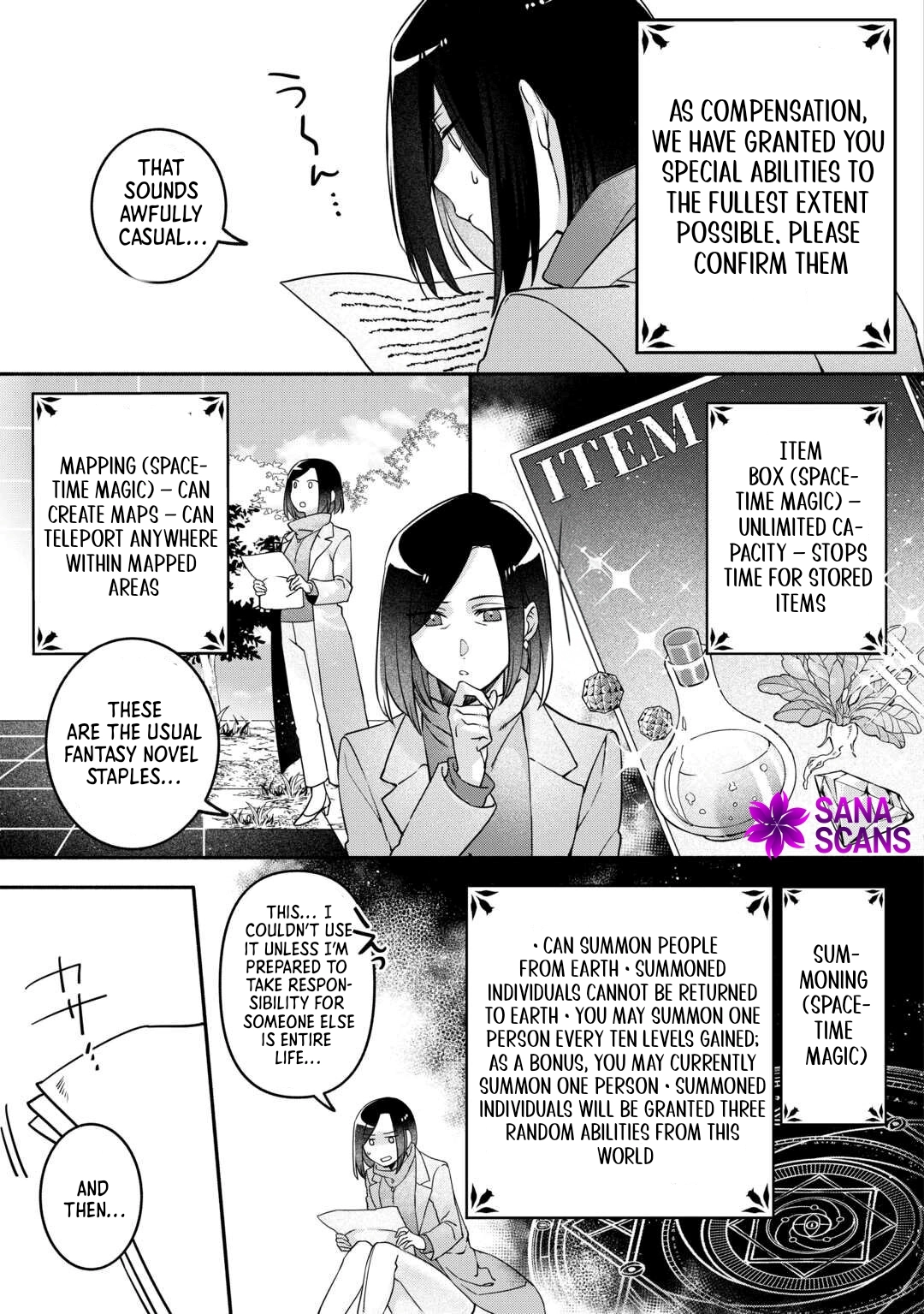I Was Isekai’d With My Apartment—Now I’m a Scorned Noble Lady Living Free. Chapter 1 - . Page 11