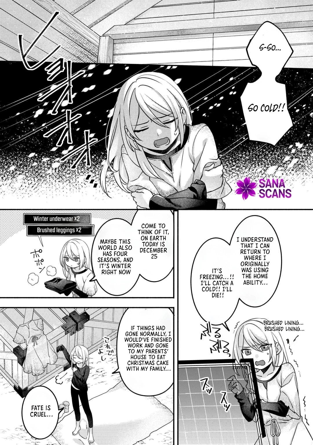 I Was Isekai’d With My Apartment—Now I’m a Scorned Noble Lady Living Free. Chapter 1 - . Page 28