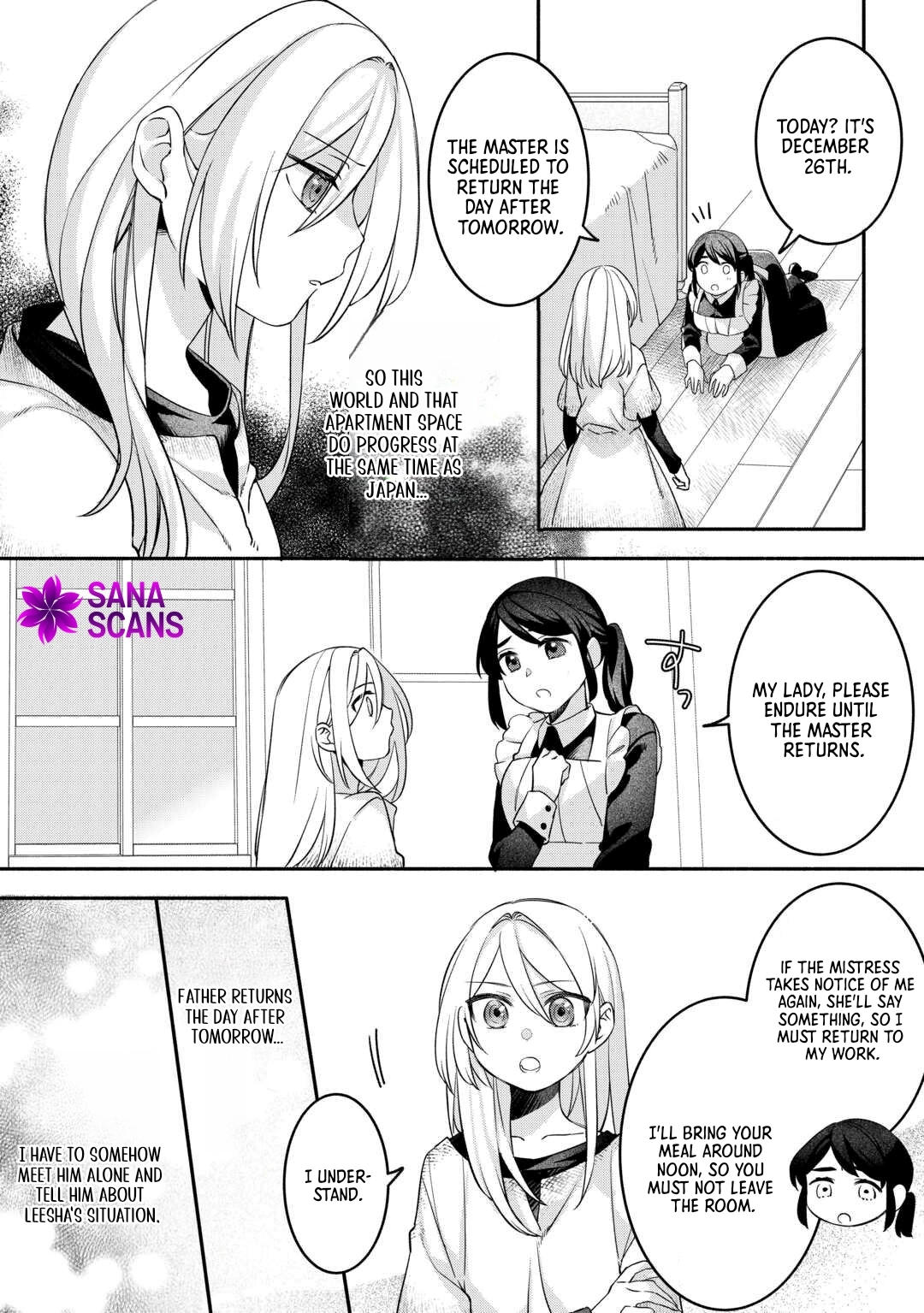 I Was Isekai’d With My Apartment—Now I’m a Scorned Noble Lady Living Free. Chapter 2 Page 6