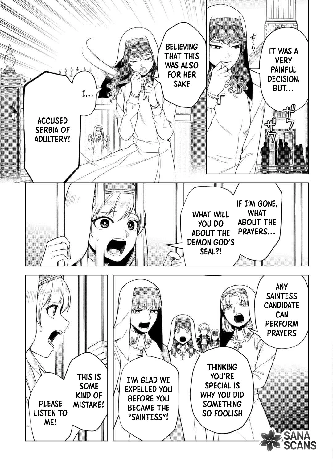 I Won’t Go Back to the Church, Even If You Cry and Apologize! Chapter 1 Page 9