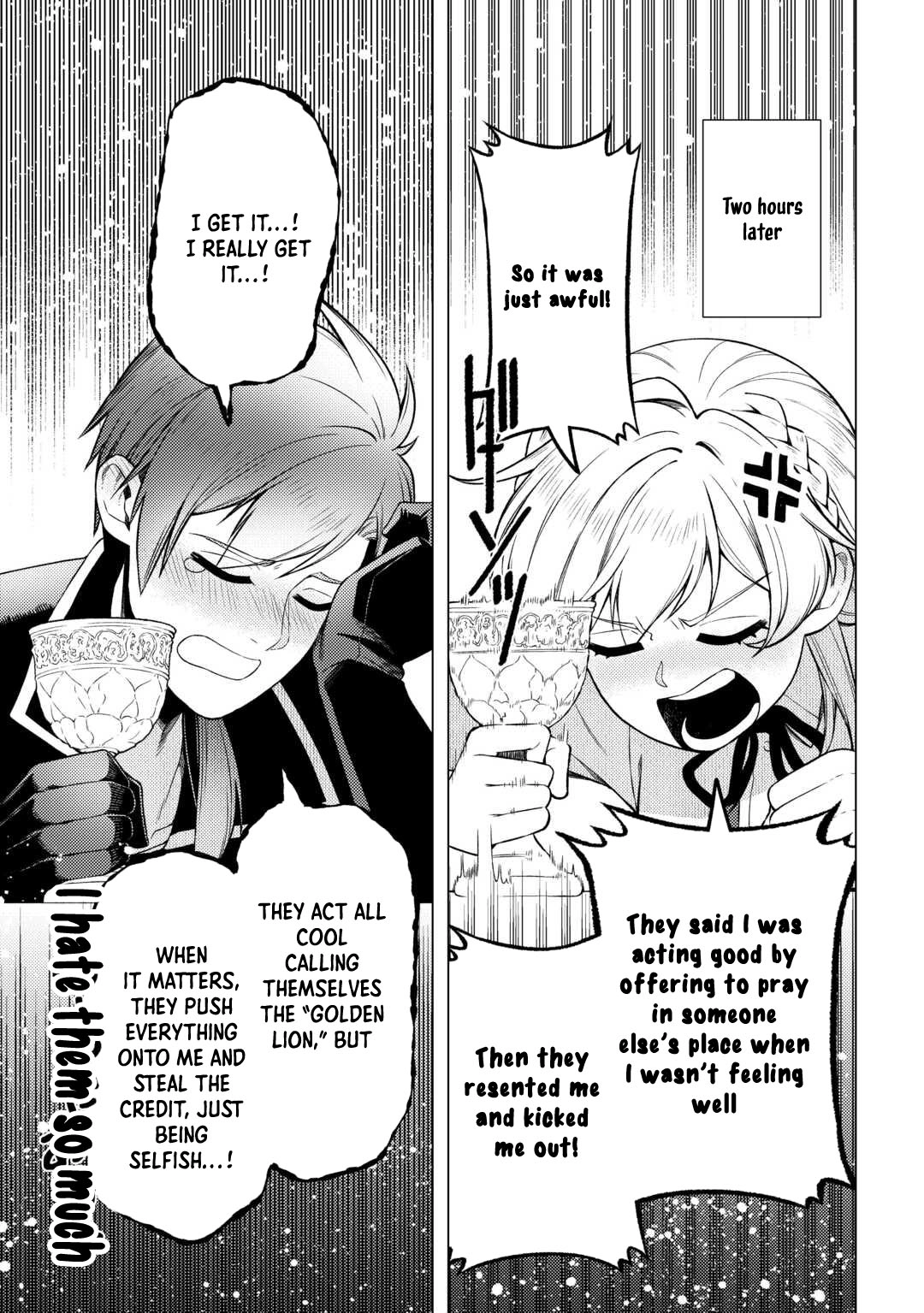 I Won’t Go Back to the Church, Even If You Cry and Apologize! Chapter 1 Page 35