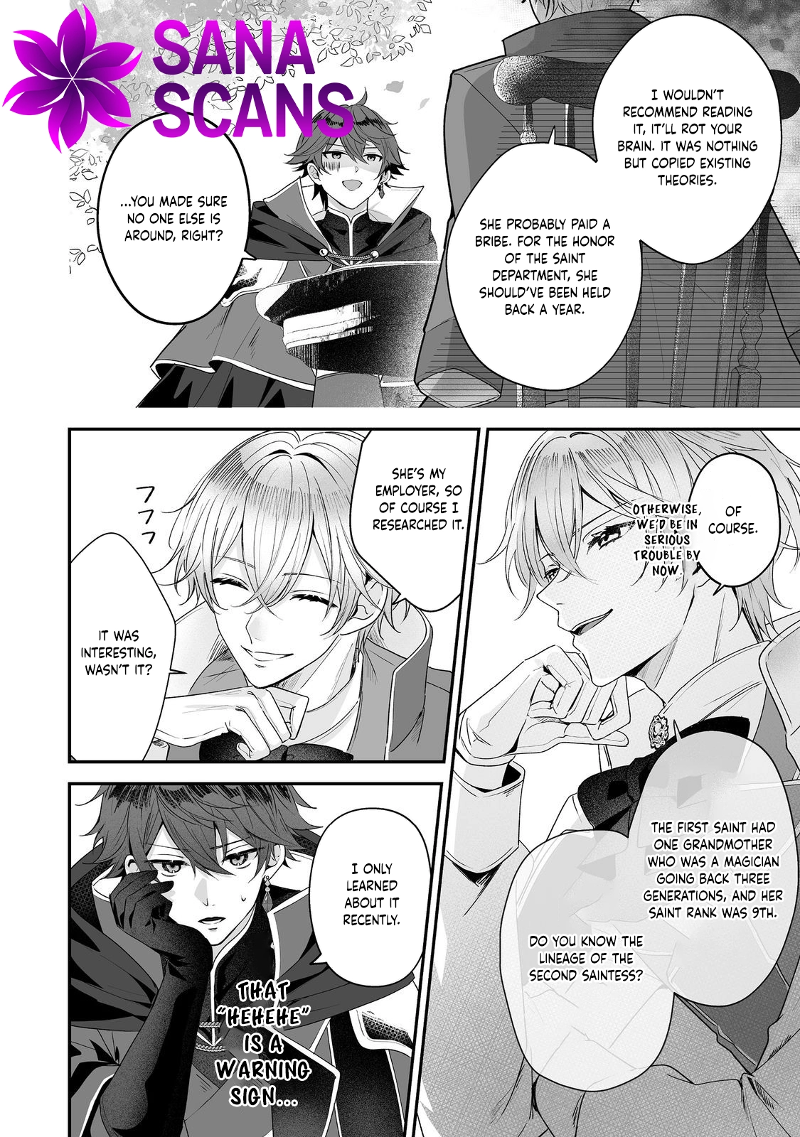 I’ll Devote Everything to the Crimson Magician. I Love You. Chapter 3 Page 4
