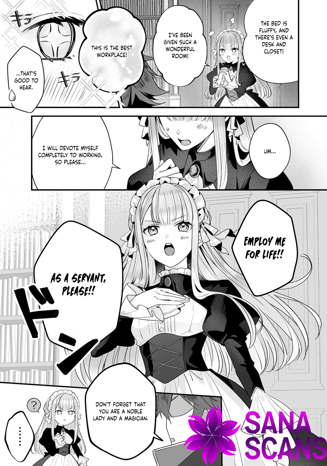 I’ll Devote Everything to the Crimson Magician. I Love You. Chapter 3 Page 19