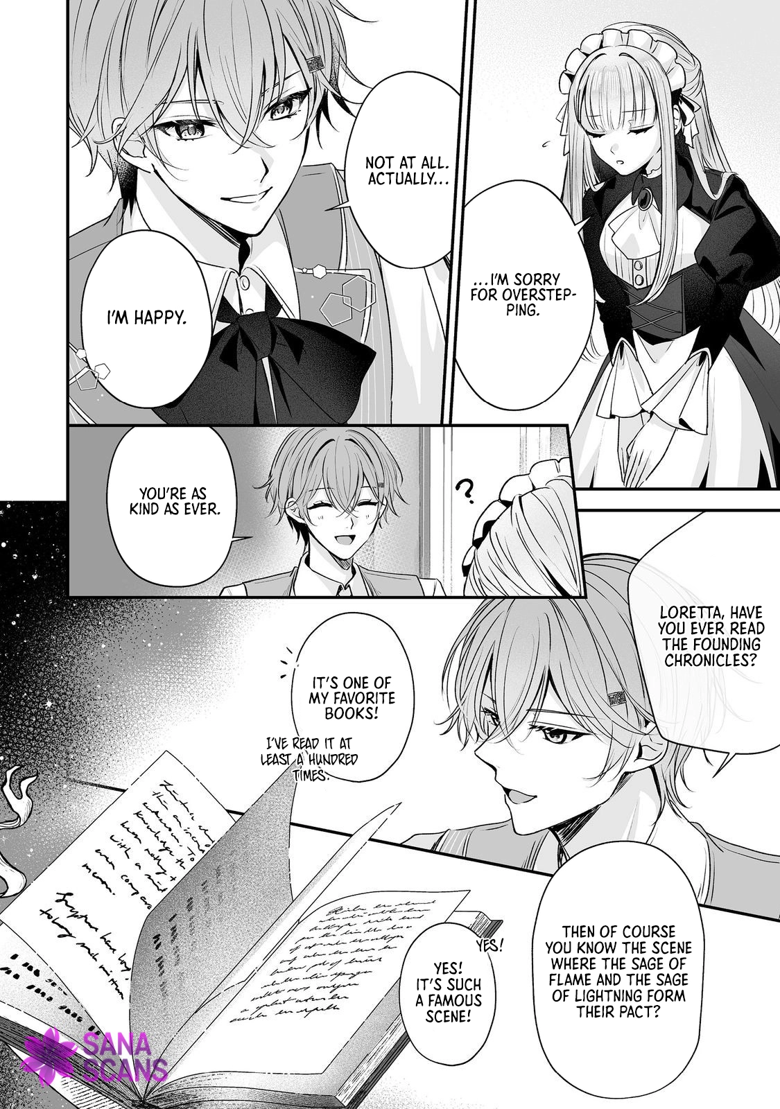 I’ll Devote Everything to the Crimson Magician. I Love You. Chapter 5 Page 6