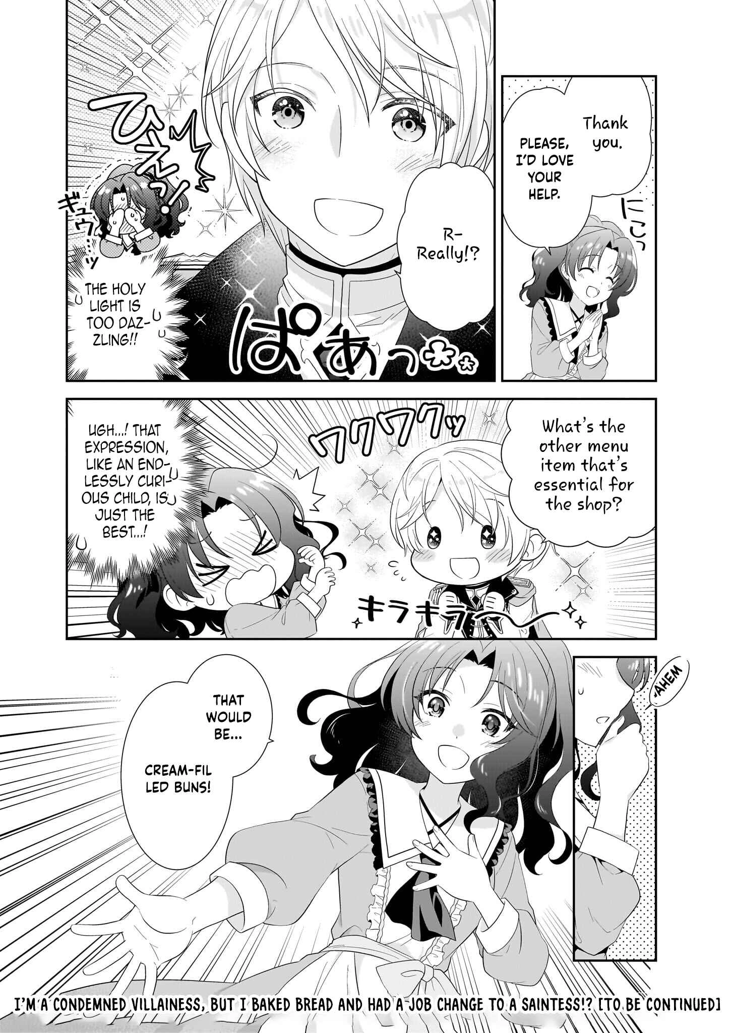 I'm a Condemned Villainess, but When I Baked a Loaf of Bread, I Changed My Job to Saintess? Chapter 4 Page 14