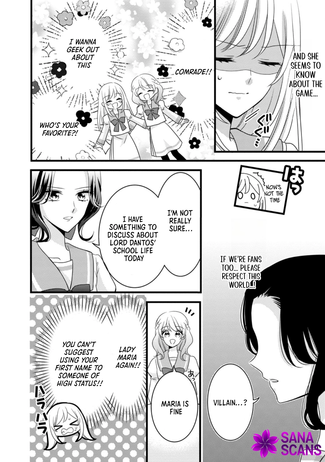 I’m Just a Background Character, Yet My Crush Whispers Love to Me! Chapter 8 Page 2