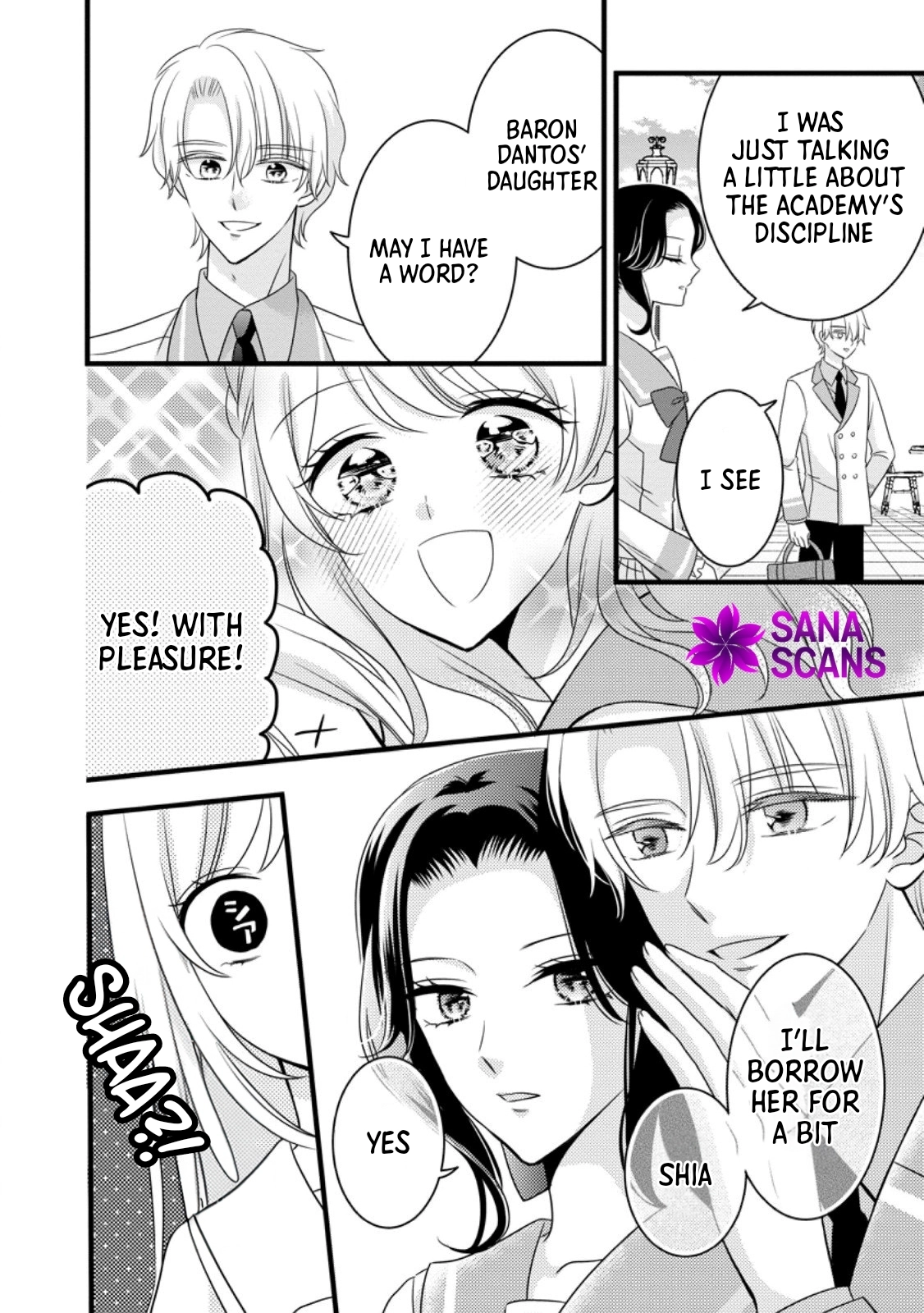 I’m Just a Background Character, Yet My Crush Whispers Love to Me! Chapter 8 Page 12