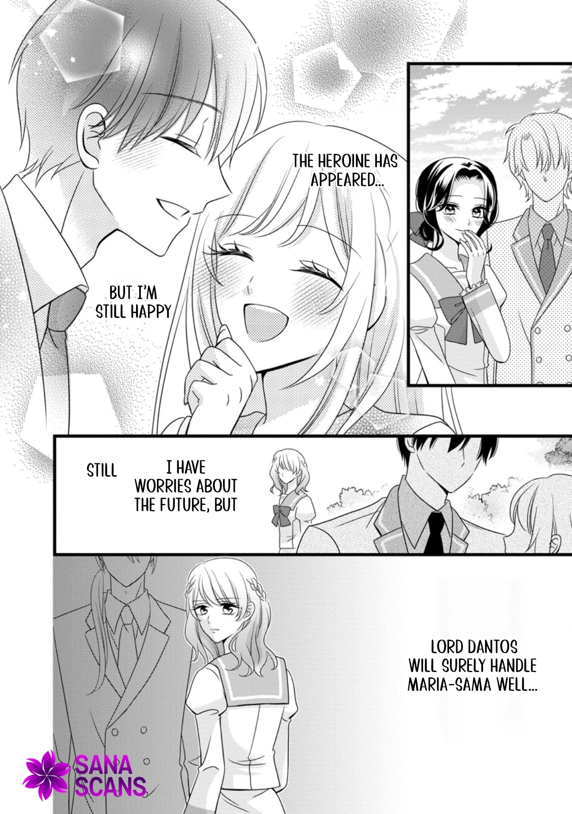 I’m Just a Background Character, Yet My Crush Whispers Love to Me! Chapter 8 Page 16