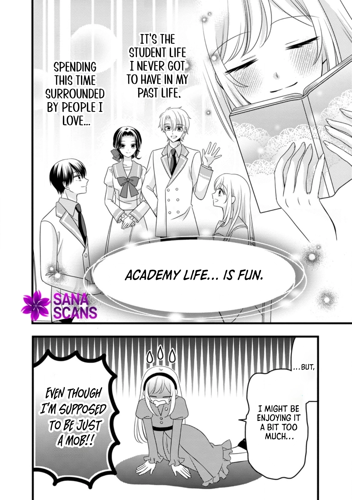 I’m Just a Background Character, Yet My Crush Whispers Love to Me! Chapter 7 Page 4