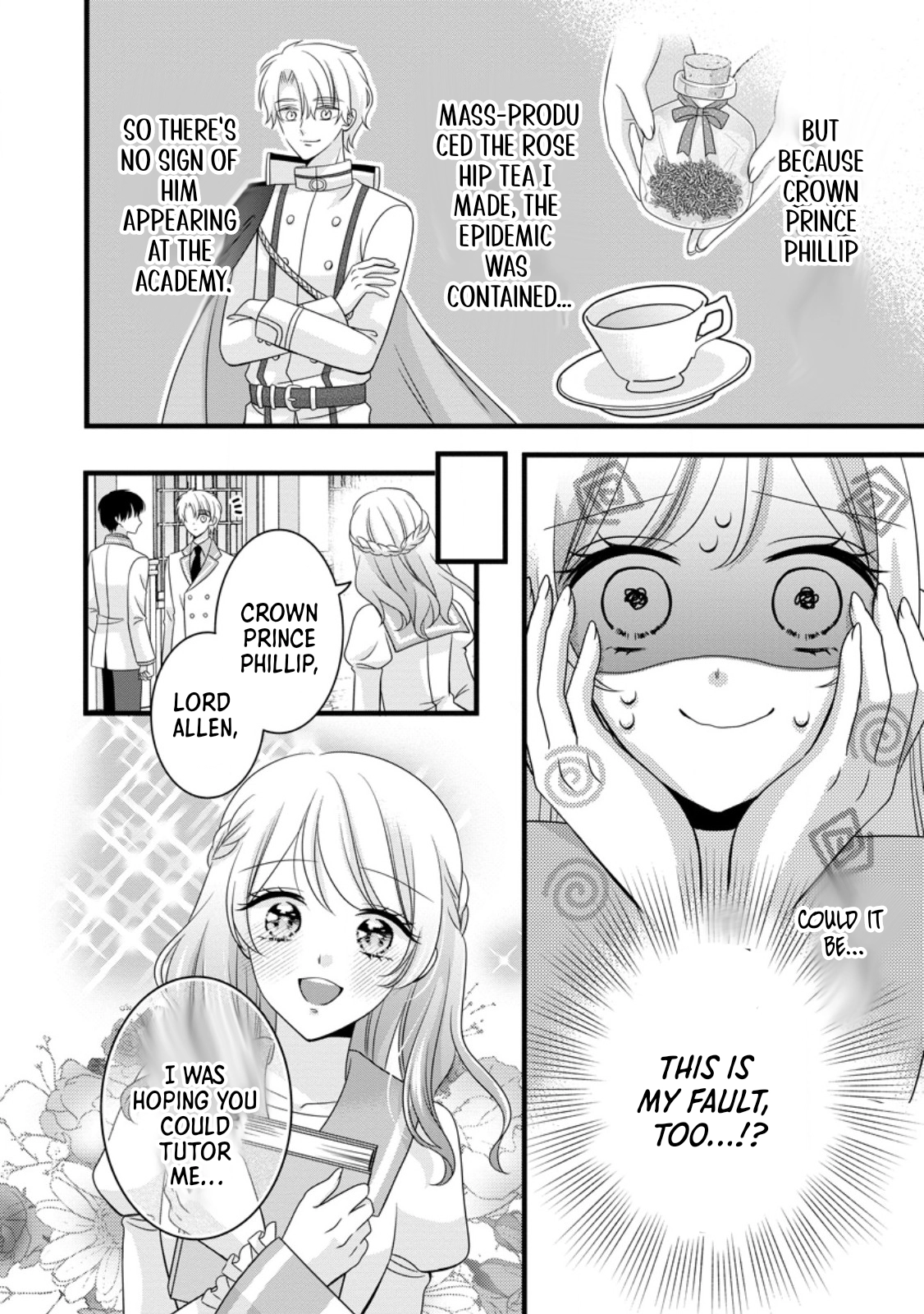 I’m Just a Background Character, Yet My Crush Whispers Love to Me! Chapter 7 Page 12
