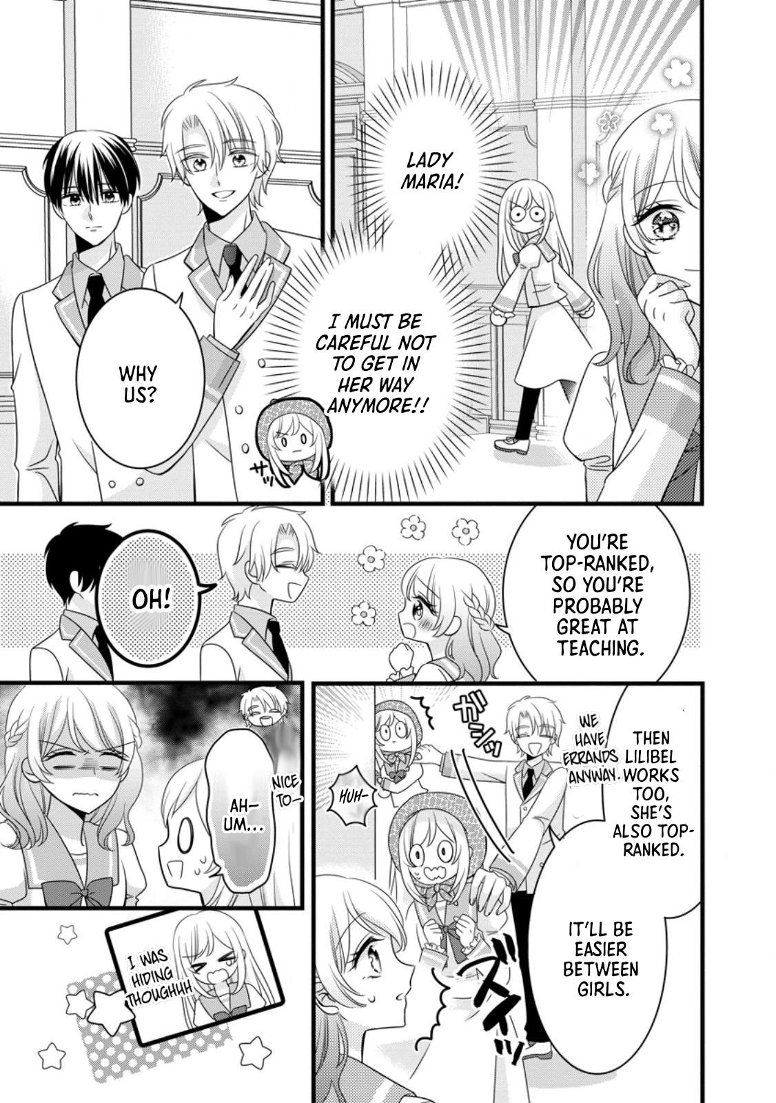 I’m Just a Background Character, Yet My Crush Whispers Love to Me! Chapter 7 Page 13