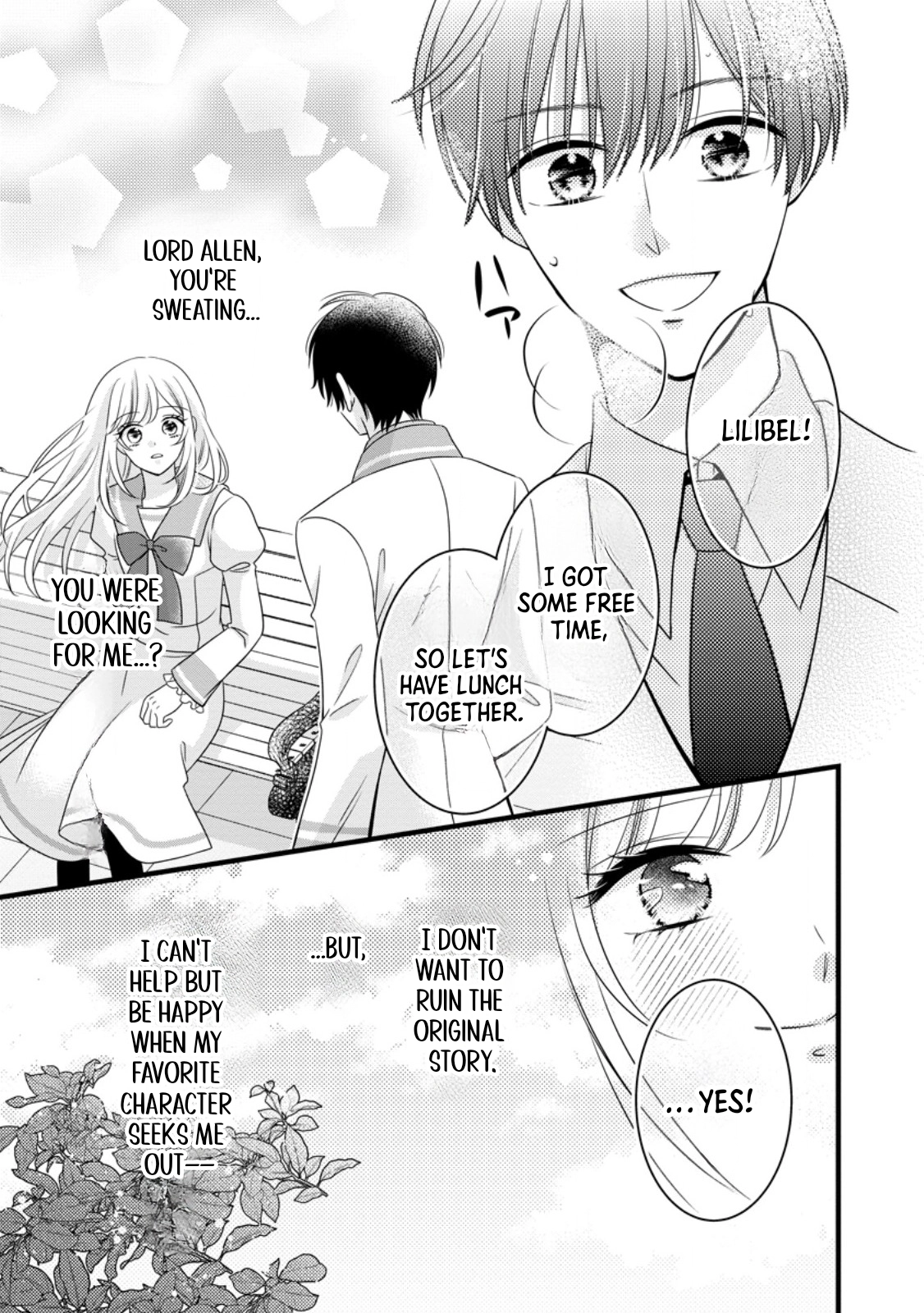 I’m Just a Background Character, Yet My Crush Whispers Love to Me! Chapter 7 Page 17