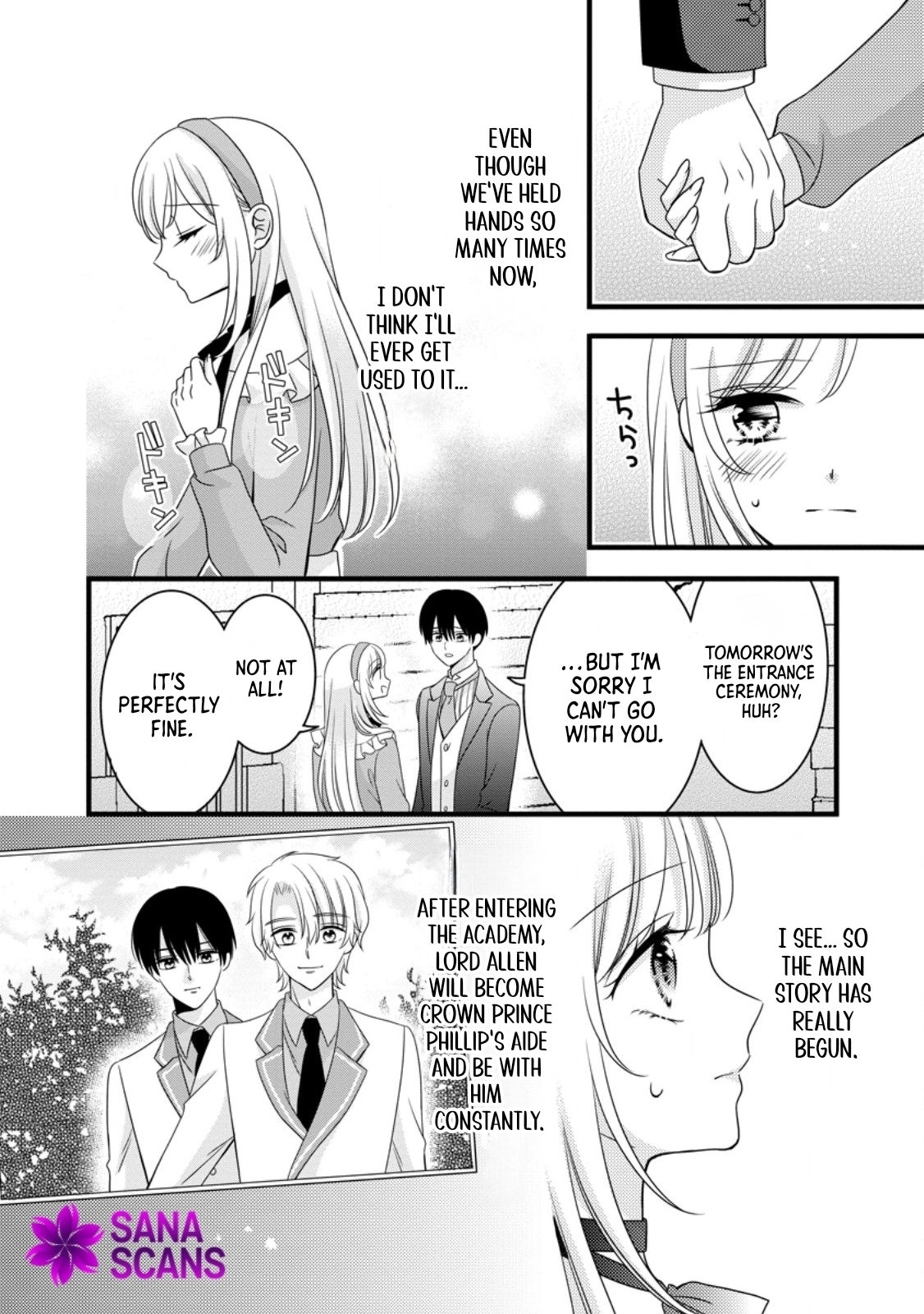 I’m Just a Background Character, Yet My Crush Whispers Love to Me! Chapter 6 Page 4