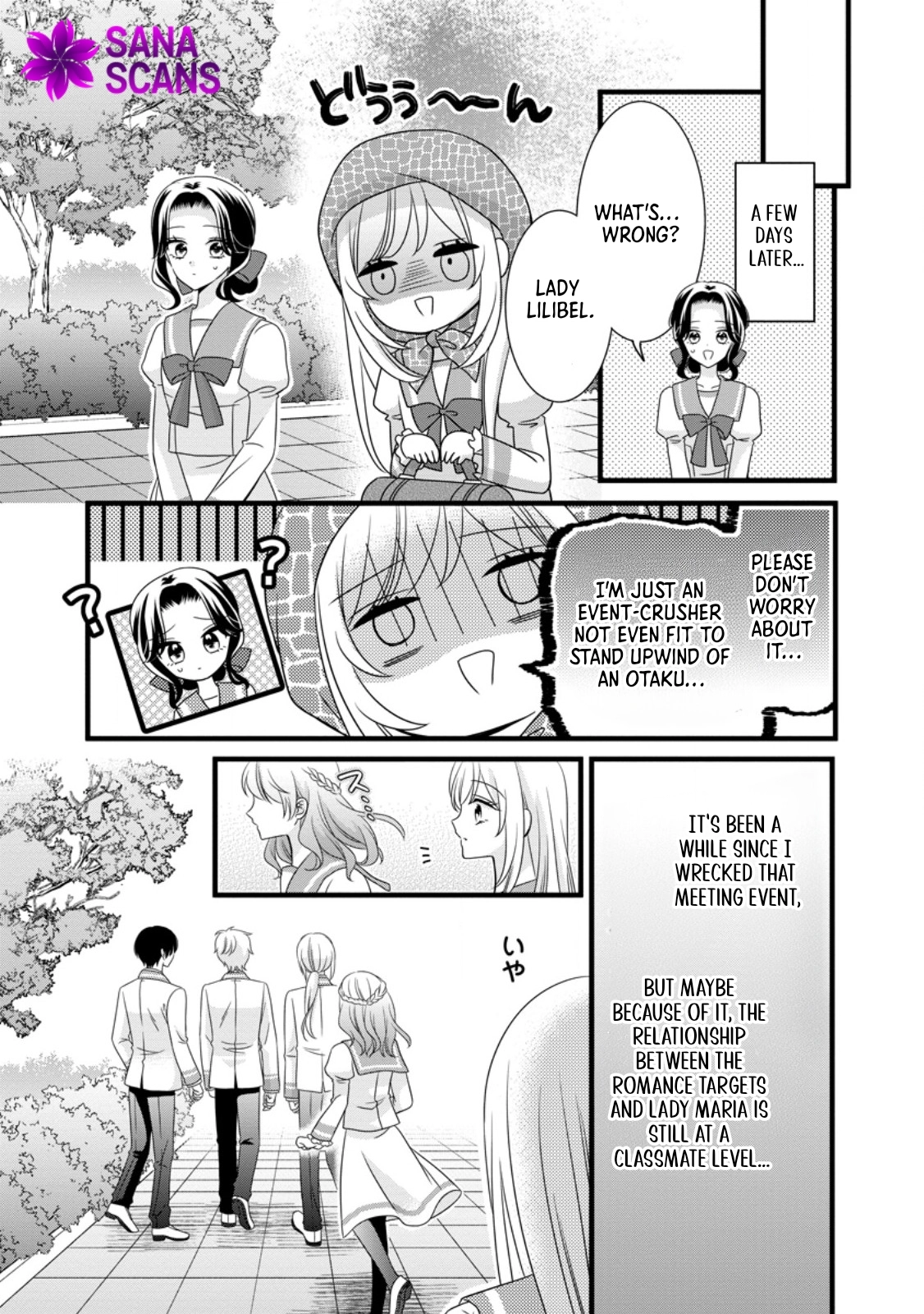 I’m Just a Background Character, Yet My Crush Whispers Love to Me! Chapter 6 Page 11