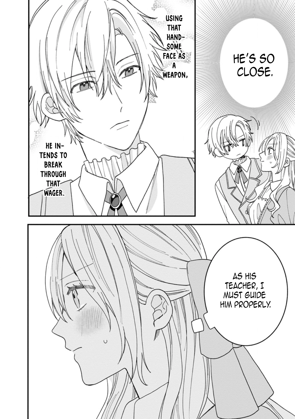 I’m Just a Background Tutor, but I’m Doted on by My Favorite, the Third Prince. Chapter 4 Page 14