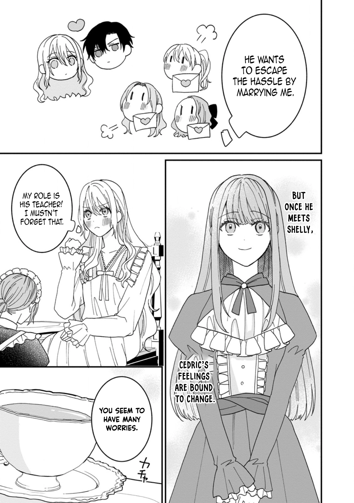 I’m Just a Background Tutor, but I’m Doted on by My Favorite, the Third Prince. Chapter 3 Page 3