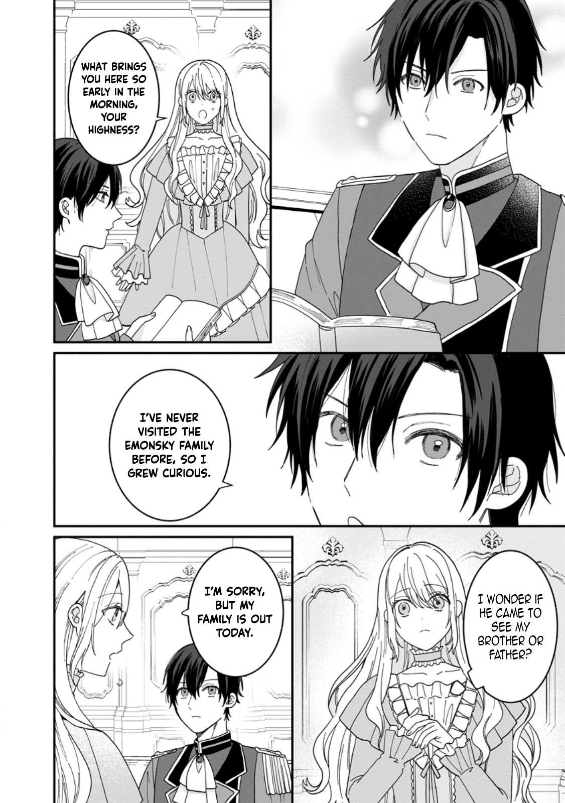 I’m Just a Background Tutor, but I’m Doted on by My Favorite, the Third Prince. Chapter 3 Page 6