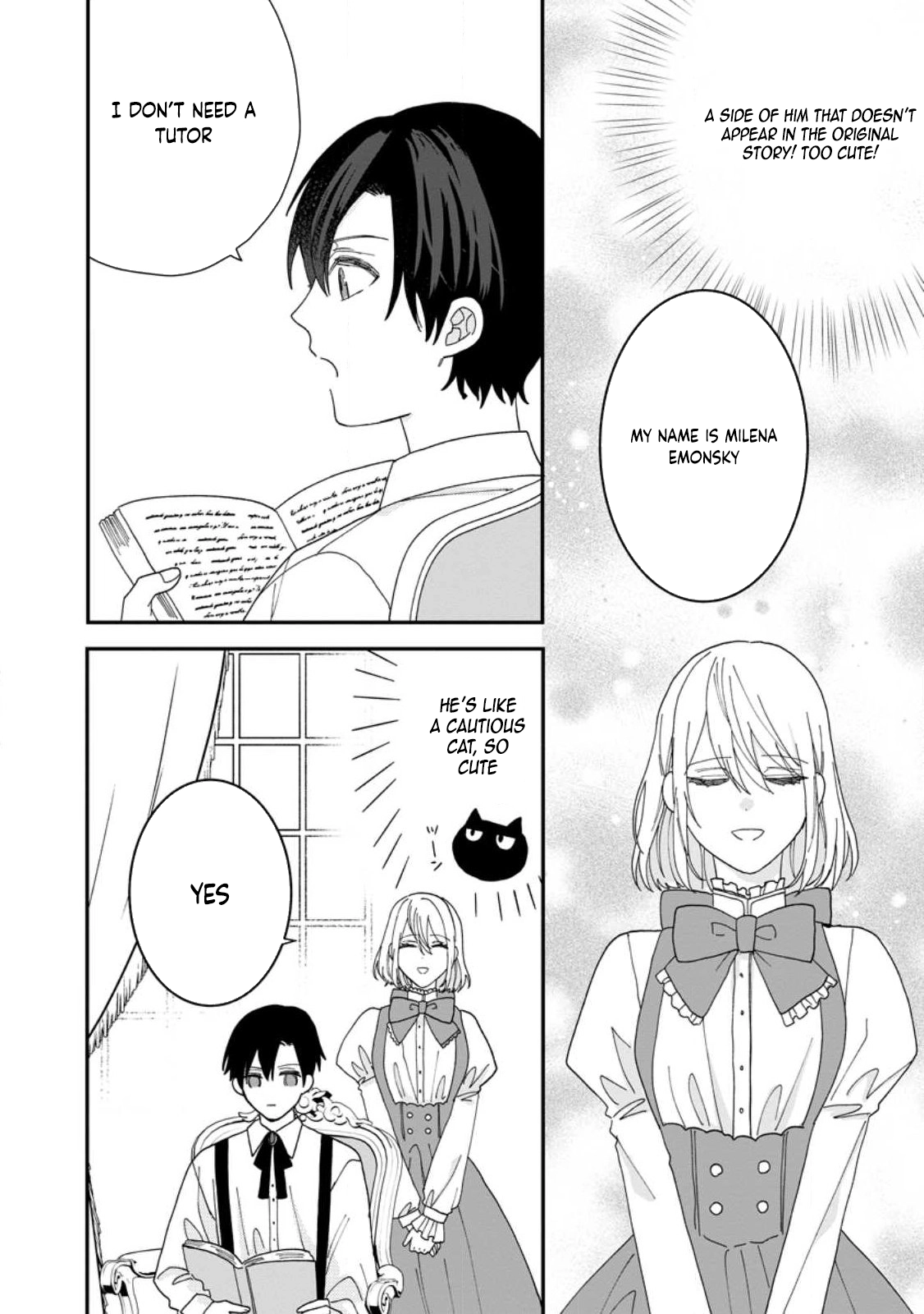 I’m Just a Background Tutor, but I’m Doted on by My Favorite, the Third Prince. Chapter 1 Page 8